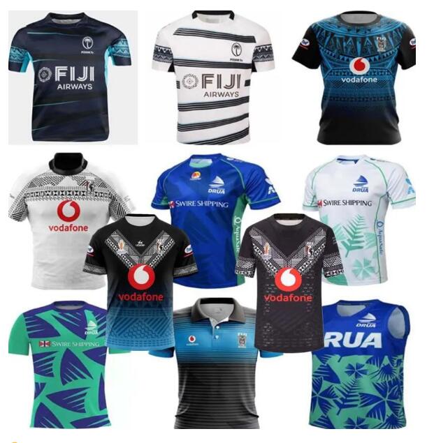 

22 23 home RUGBY JERSEY FIJI DRUA shirt 2022 2023 FLYING FIJIANS fiji 7s TRAINING JERSEYS SHORTS, 10