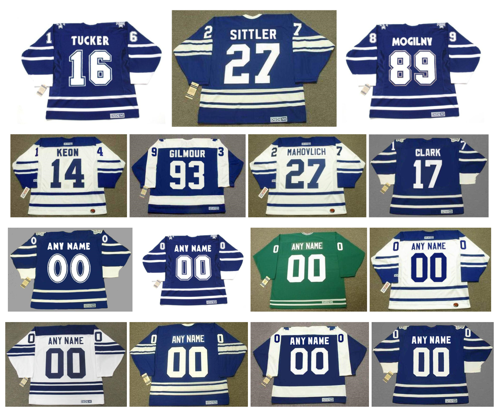 

Custom Leafs CCM Throwback Hockey Jersey TORONTO Maple MATS SUNDIN SALMING CURTIS JOSEPH DAVE KEON EDDIE SHACK FELIX POTVIN GARY ROBERTS RICK VAIVE TIE DOMI Size -4XL, As pic