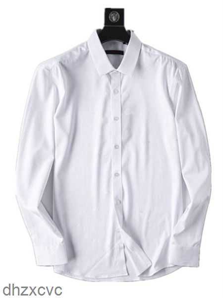 

Business Fashion Casual Classic bberry Sleeve Shirt Brands Men Spring Slim Fit chemises marque Clothing stylist luxury AA Clothes M-3XL 7A0A, 61