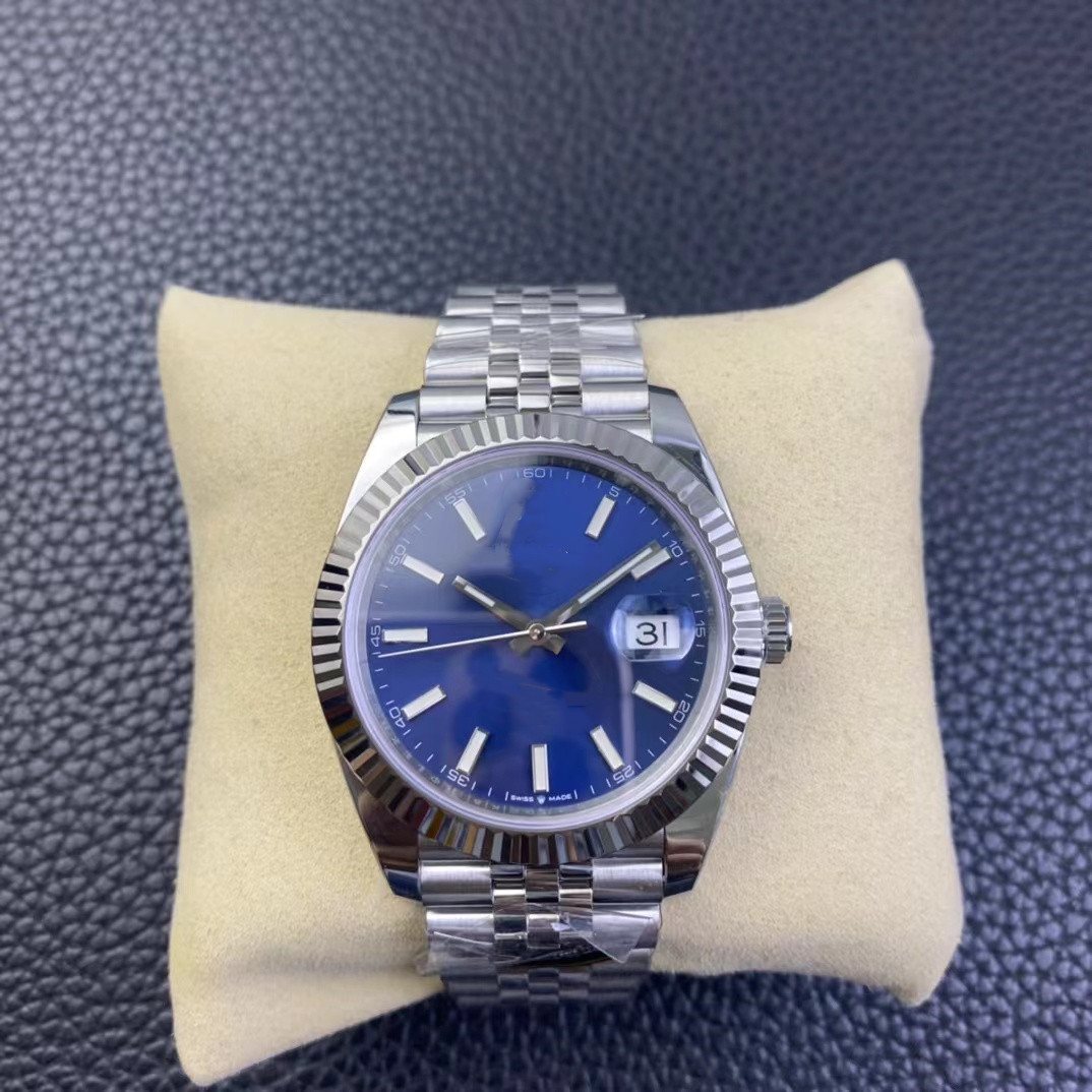 

AAA Men's Watch DayDate sliver Night Vision datejust president watch Sapphire Glass 41mm 904L Stainless Steel Bezel Automatic Mechanical AAA watch