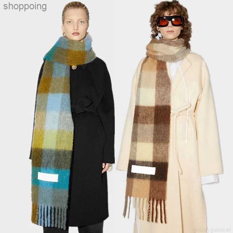 

Men Ac and Women General Style Cashmere Scarf Blanket Women's Colorful Plaid6qlh