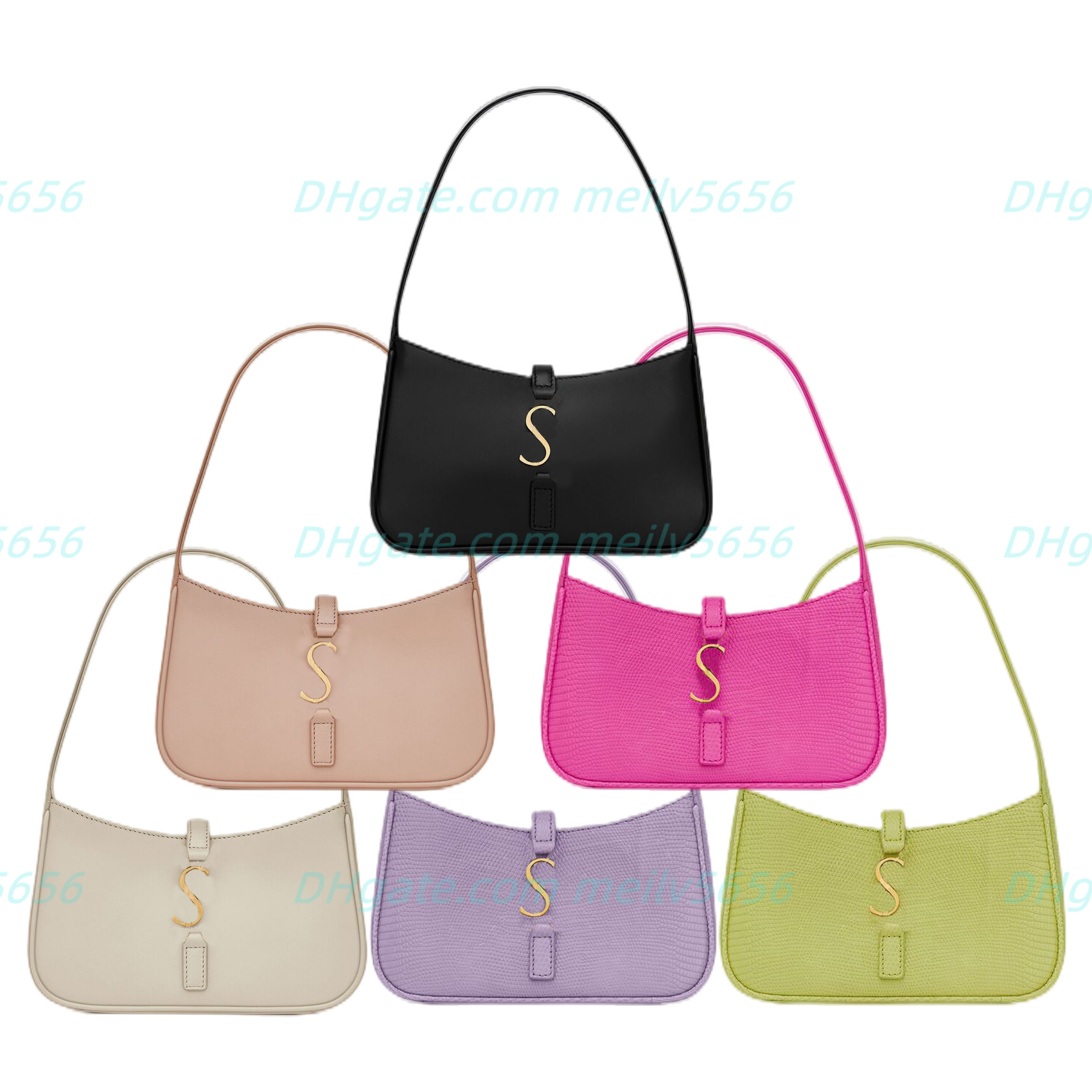 

High Quality Shiny leather mini HOBO handbag Shoulder bags Designer Luxury Bags For Womens Crossbody bags Purses Capacity Versatile Totes Walle, Khaki