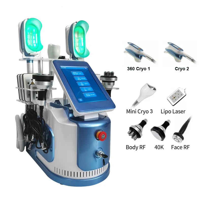 

vacuum slimming cryolipolysis fat freezing machine Lipolaser fat burning device