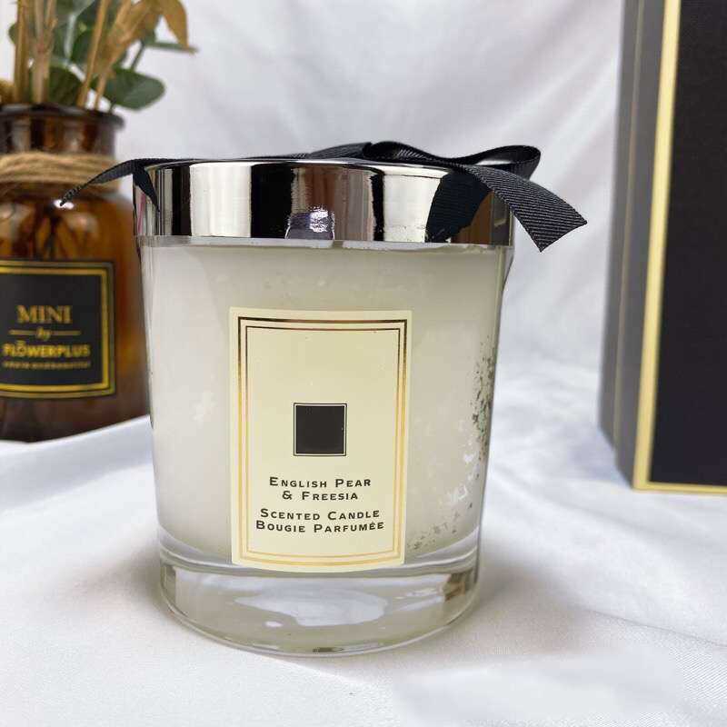 

Premierlash Brand Jo Malone Perfume Candles Wild Bluebell Sea Salt Lime Basil English Pear Scented Candle Bougie Parfume Long Smell London2ylb8r6z