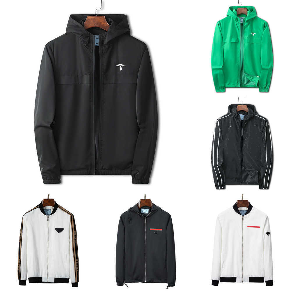 

Designer Hooded Jacket Aldult Men Women Fashion Windbreaker sportswear Outerwear Hat Plus Size Baseball Zipper Coats 83QY, 01