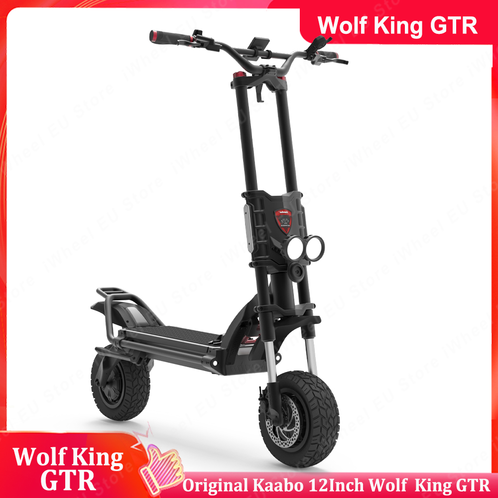 

Pre-sale 2023 Kaabo Wolf King GTR 72V 35Ah Battery Dual Motor 2000W*2 Portable Removable Battery 12inch Tire