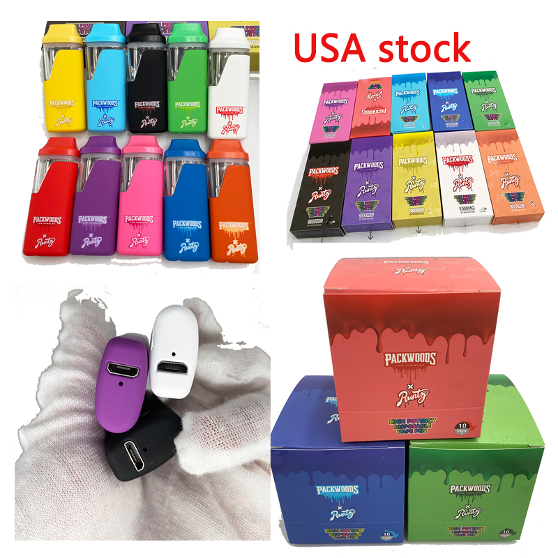 

Packwoods X Runtz Packwood Disposable Vape 1ml Pod 380mAh Device Rechargeable Battery Empty Vapes Pen