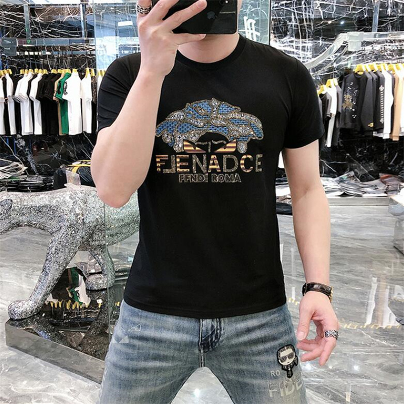 

2023 New Designer of luxury T-shirt Quality letter tee short sleeve spring summer tide men and women t shirt Size M-4XL, Red