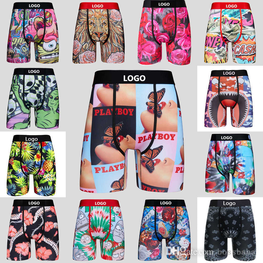 

Sexy Quick Dry Mens Shorts Pants With Bags Men Boxers Briefs Cotton 2023 Breathable Underpants Branded Male, P25
