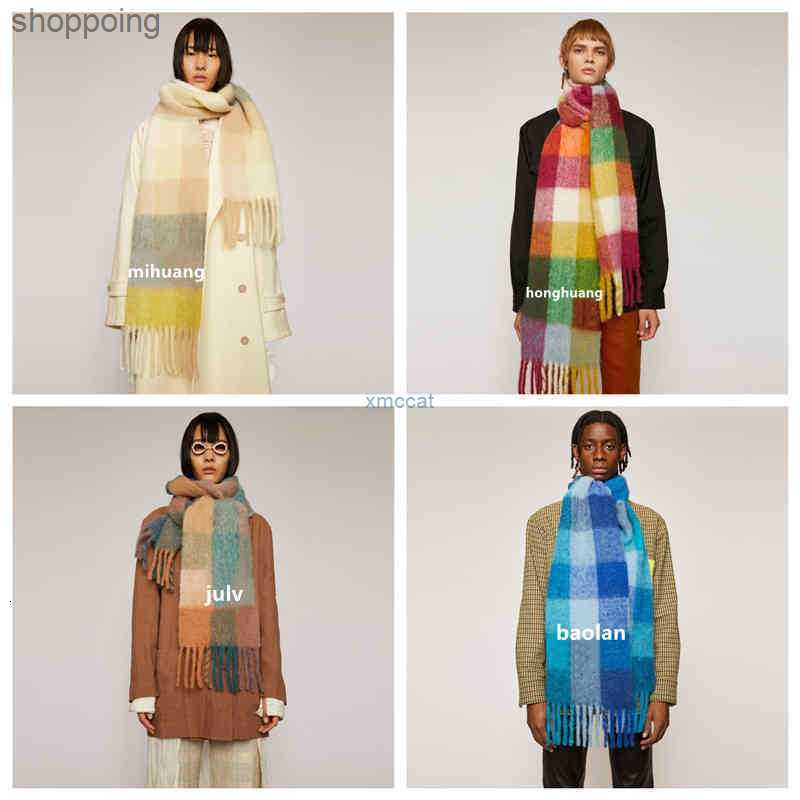 

Scarves Ac Men and Women General Style Scarf Blanket Women's Colorful Plaid