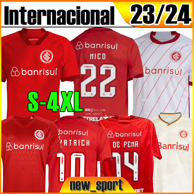 

23 24 SC Internacional soccer jerseys Fans Verion do jogador 2023 2024 camisetas GUERRERO T.GALHARDO OUTUBRO ROSA jersey masculino feminino infantil football shirt, Baxiguoji 22 23 away