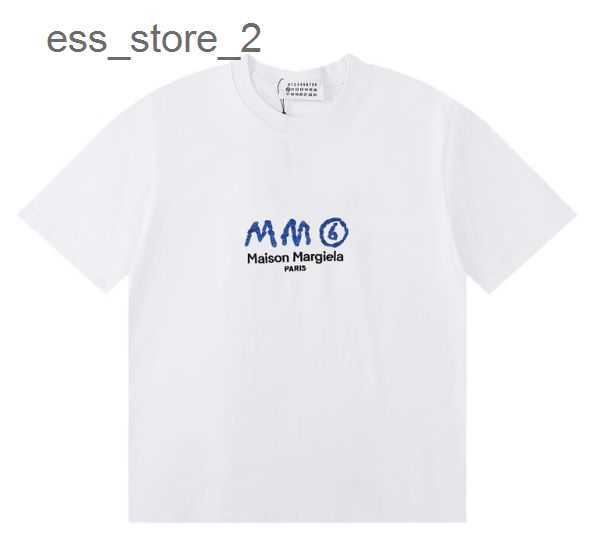 

Mm6 Classical White Designer t Shirt Summer Oversized Men Tshirt Women Tee Margiela Mens Clothes 5 GWDM