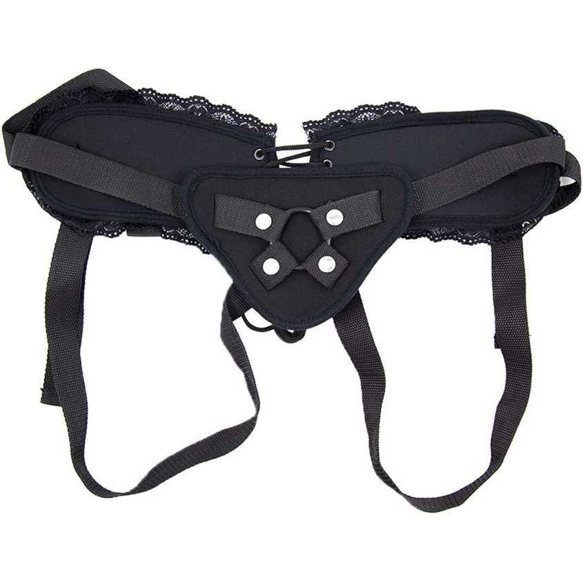 

factory outlet Adjustable strap with lace strapless dildos adult toys suitable for men and women