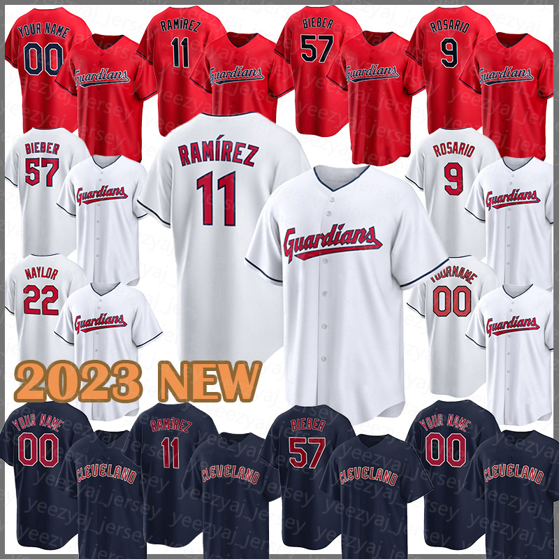 

Man Baseball Jerseys Cleveland 2023 0 Gimenez 11 Ramirez Indians 57 Shane Bieber Myles Straw Steven Kwan Cal Quantrill Emmanuel Clase Triston McKenzie Mike Zunino, Mens(shouhuzhe)