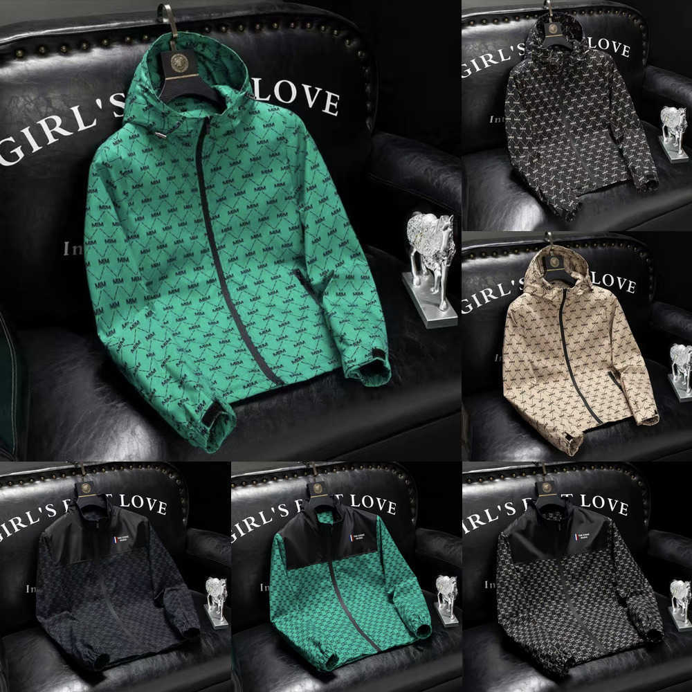 

2023 Fashion designer Mens Jacket Spring Autumn Outwear Windbreaker Zipper clothes Jackets Coat Outside can Sport Men's Clothing 123q YXQG