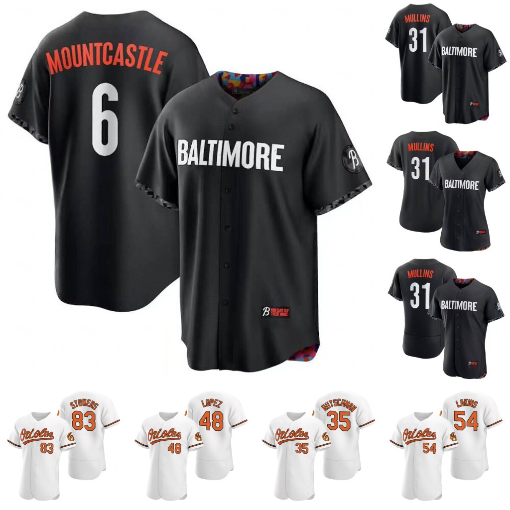 

2023 City Connect Orioles jersey Adley Rutschman Jorge Mateo Gunnar Henderson Terrin Vavra Ryan Mountcastle Cedric Mullins Terrin Vavra James McCann Tyler Wells, White