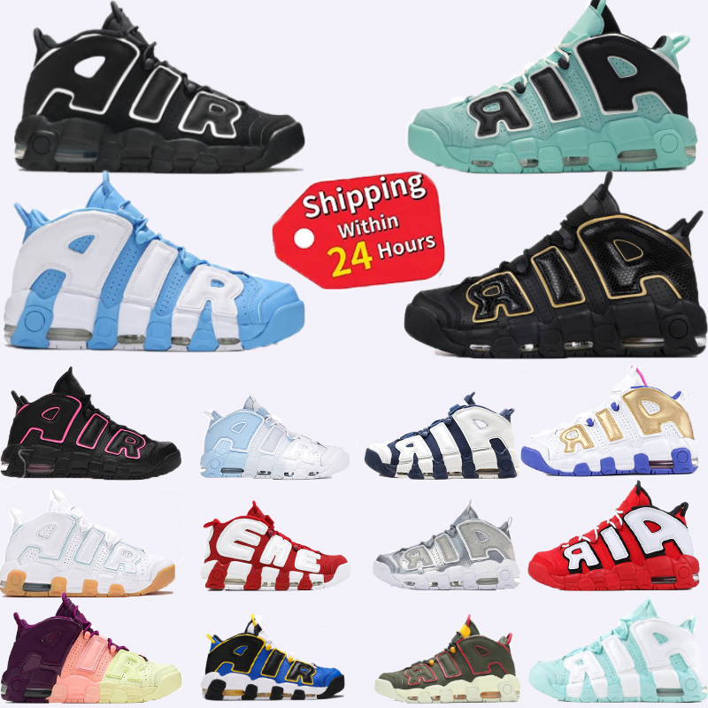 

Air More Uptempos 96 Basketball Shoes Max Black Royal Action Grape Light Aqua Valerian Battle Blue Volt White Tatal Orange Hoops Barley Green MAX 96s Trainer Sneakers