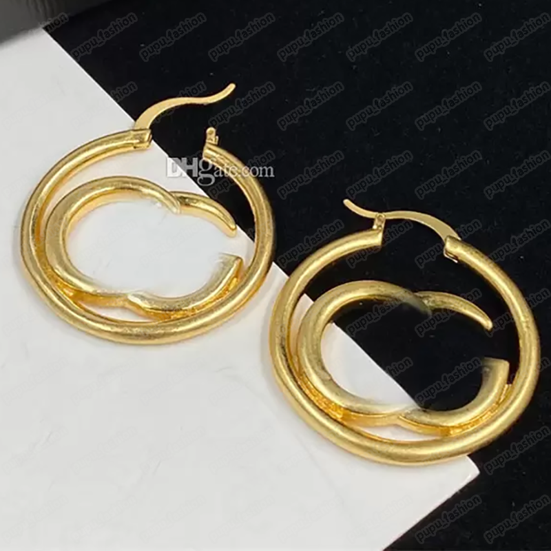 

Designer Hoop Earrings For Womens Gold Earring Luxury Jewelry Pendants Woman Charm Studs Dangle Brand Letter Burch Hoops Earrings 2305225BF