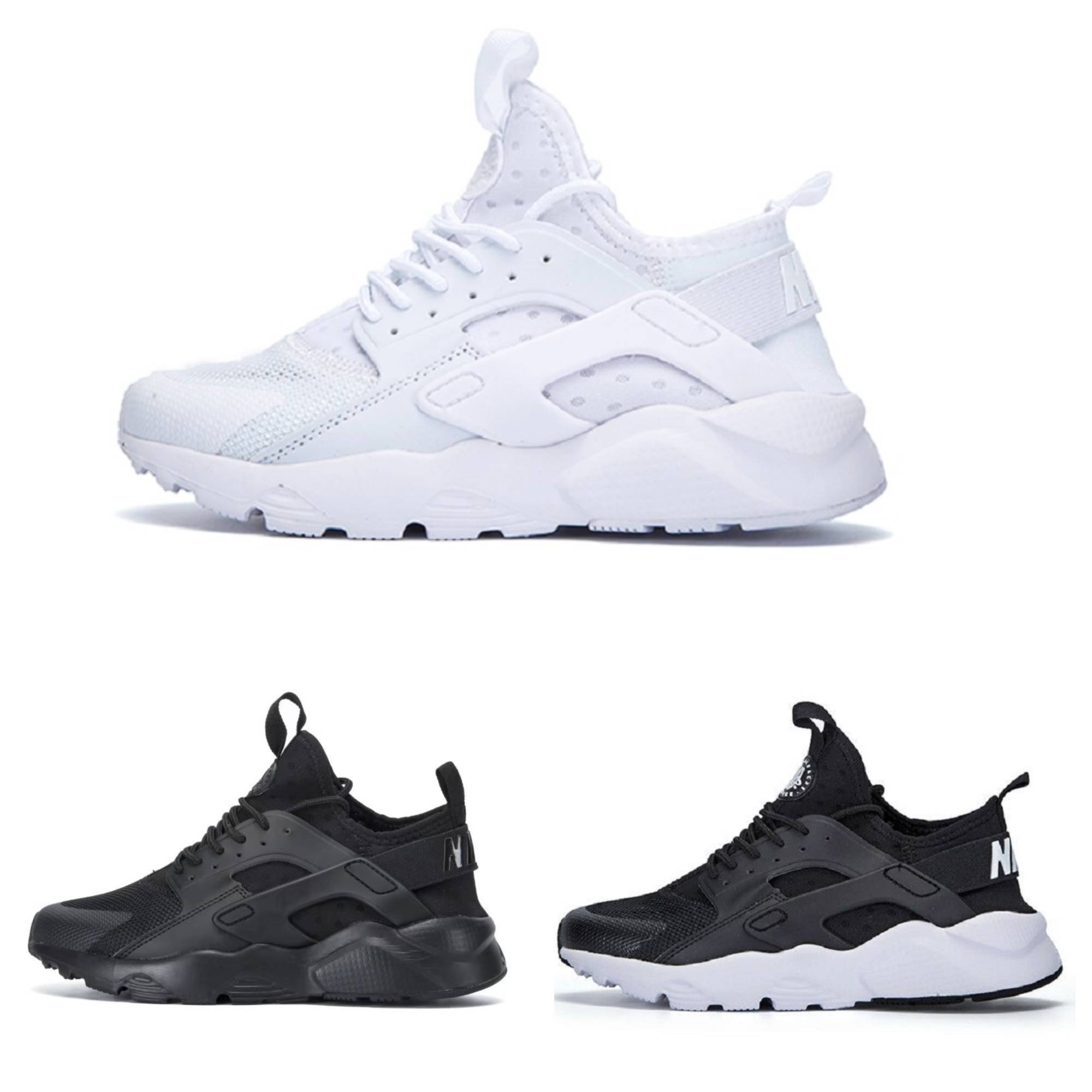 

2023 Huarache Running Shoes 4.0 1.0 Men Women Shoe Triple White Black Red Grey huaraches Mens Trainers High Quality outdoor Sports Designer Sneakers walking jogging, Shoes lace