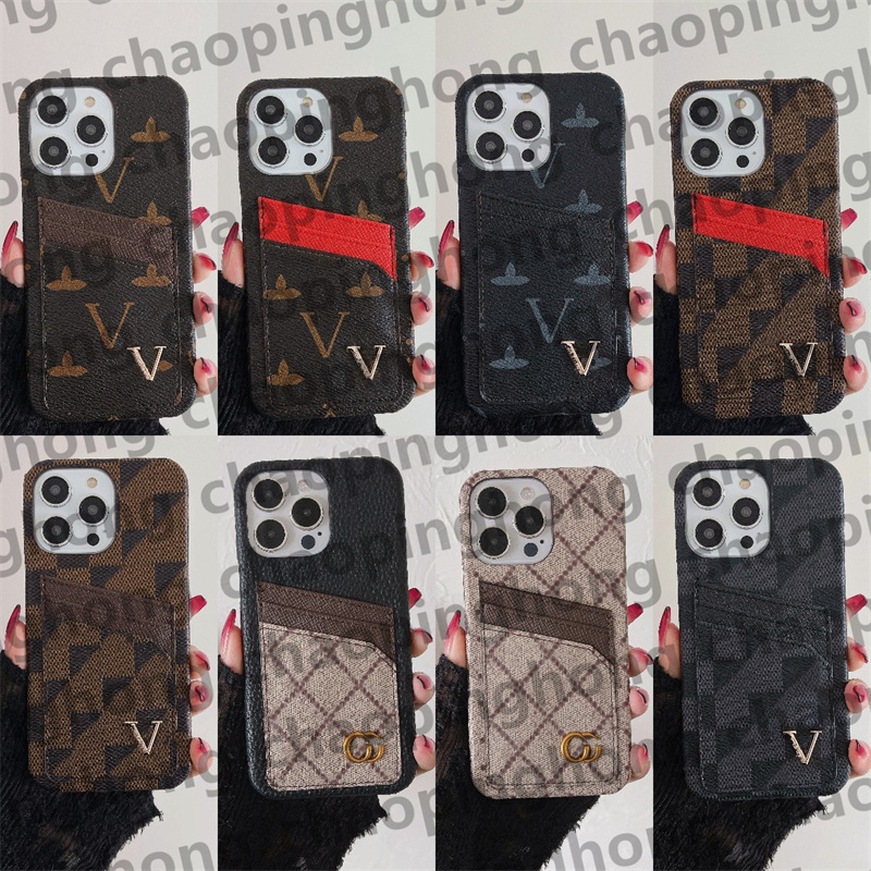 

Fashion Designer Phone Cases for iphone 14 Pro Max 13 mini 12 11 XR XS Max 7 8 Plus PU Leather Card Holder Shell Samsung S23 ultra S22 S8 9 10 S20 S9 S10 NOTE 20 10 S21 Cover, Gift box