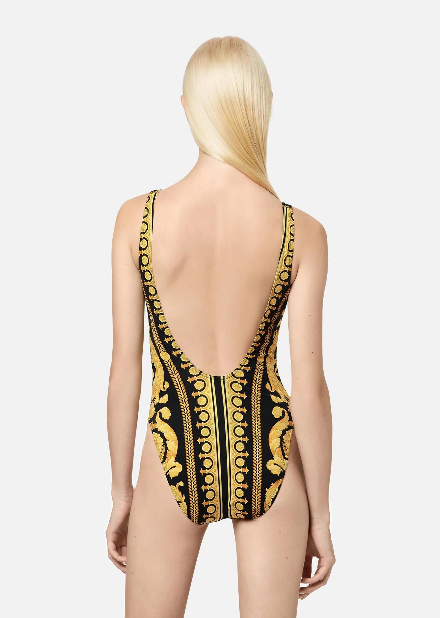 Luxury Women's Swimwear Designer Gold Swimwear Summer Swimsuit Popular Bikini Set Sexy bathing suit-image-867618515