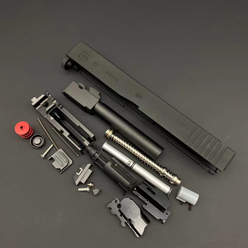 

Tactical Accessories Outdoor Sports Equipment Kublai P1 Military Type Full Upper Parts Slide Outer Barrel for P1 G17 Toy Version Glock17