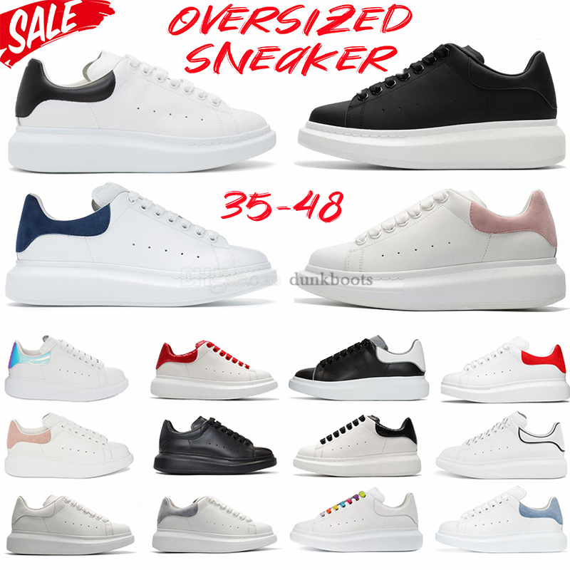 

Oversized Sneakers Casual Shoes Leather Platform Designer Women Men Flat Sole Sneaker White Black Classic Suede Velvet Leather