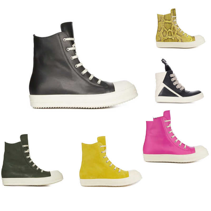 

Canvas Shoes Thick Sole Jumbo Shoeslace DRK Women Sports Shoes Owens Male Sneakers SHDW Lace-up Women's Sneaker, R-5