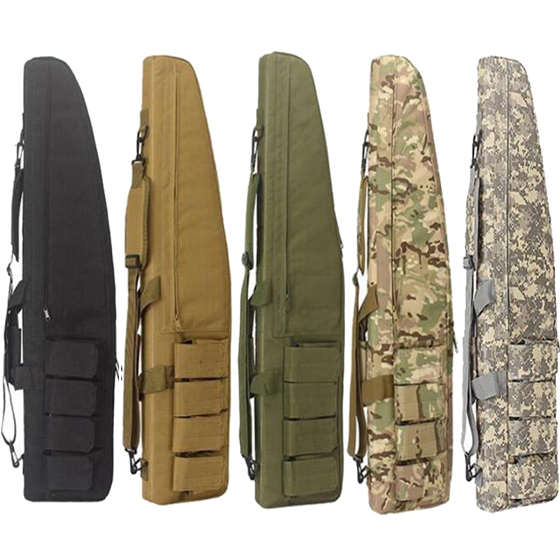 Sacs de plein air Tactique Gun Bag 70cm98cm118cm Armée Tir Chasse Taupe Sac Air Gun Shell Sac À Bandoulière Équipement Militaire 230520