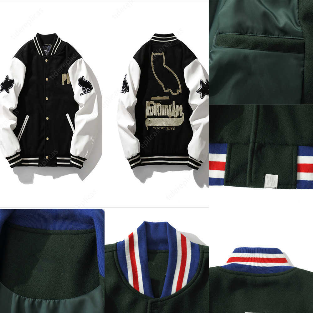 

2023 mens designer cotton coat baseball jacket windbreaker windbreak varsity Lightning letter stitching single breasted color block stand collar bomb SD66, Style no. 7
