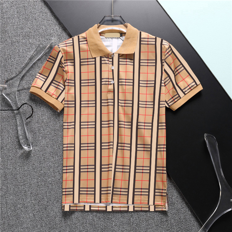 

Classic men polo shirt Designer Summer men shirts Luxury Brand polo shirt Business Casual tee England Style Shirts Man Tops Asian Size M--XXXL, 136