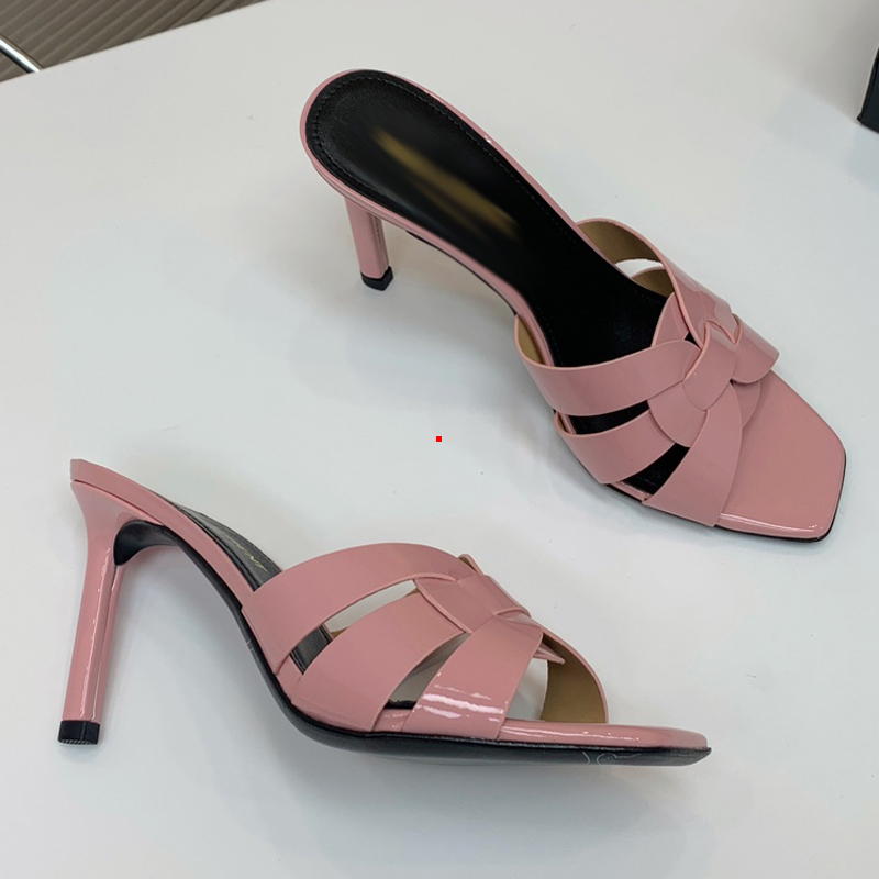2023 Designer Women Slides Sandal Flat Mule Slipper Womens Beach Slides Rubber Soles Summer Flip Flops with box -M0013
