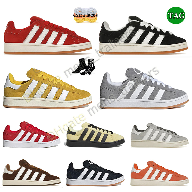 

Campus sneakers men women originals 00s casual shoes designer low cork black dark green cloud white better scarlet grey gum amber tint classic trainers, B13 better scarlet 36-45