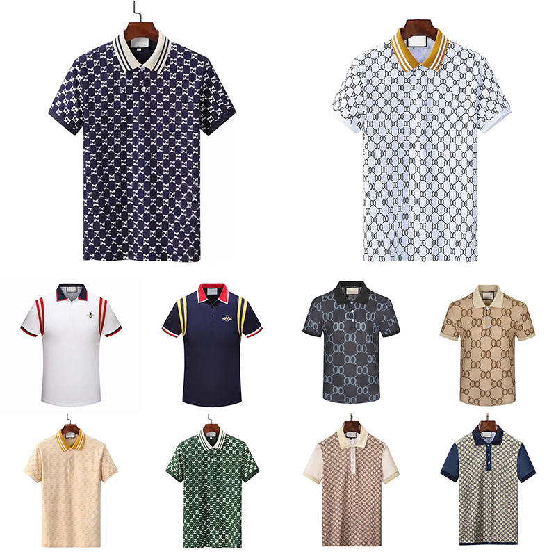 

2023 Mens polos Lapel design polo shirt summer outdoors Short sleeve classic G t shirt Superior sense top, 22