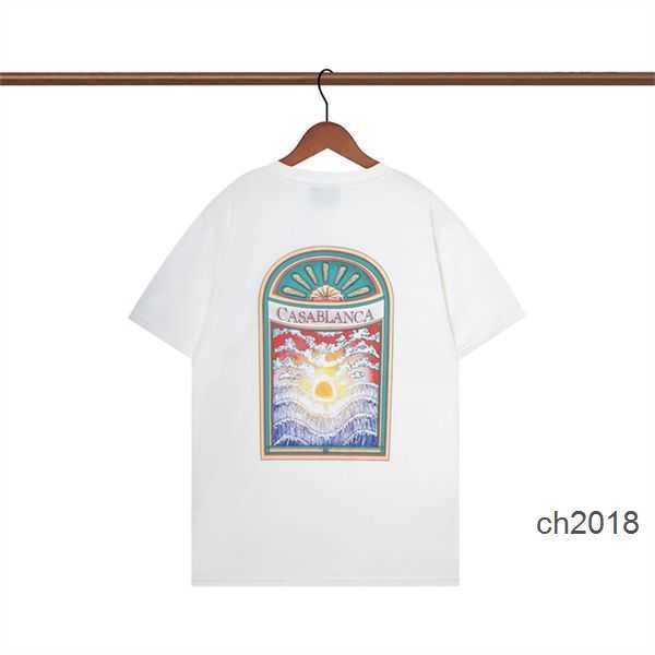 

Mens Womens Designer T shirt Printed Fashion man T-shirt Top Qualities Cotton Casual Tees Short Sleeve Luxury Hip Hop Streetwear Casablanc TShirts UMKO, 16