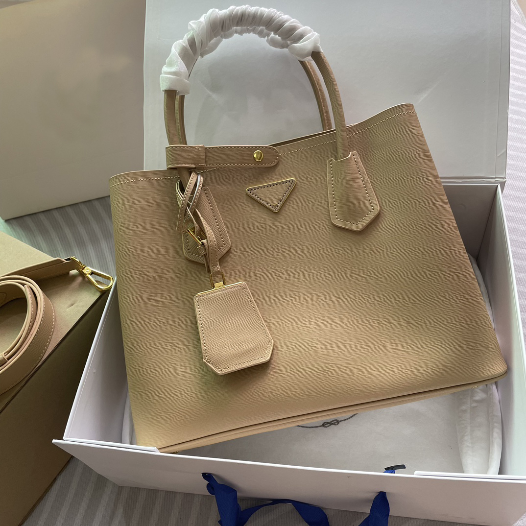 

7A Designer Tote Bag Luxury Quality Lady Cowhide Handbags Top Women Signal Shoulder Purse, White