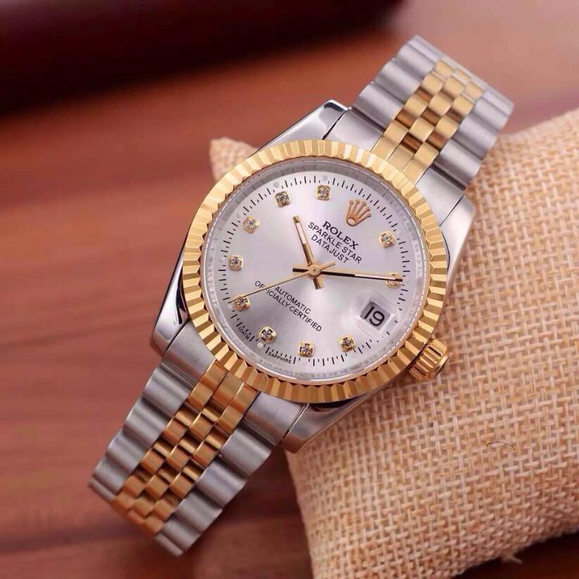 

NEW Famous Top Rolex Watches 40mm Mens Womens Watch Steel Band Men Sports Watch Women Gift NO Box Q34161