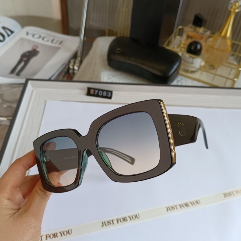 

Top Luxury Sunglasses Nylon lenses Designer women's Men's Goggles Premium Glasses Women's Glasses Frame retro metal sunglasses