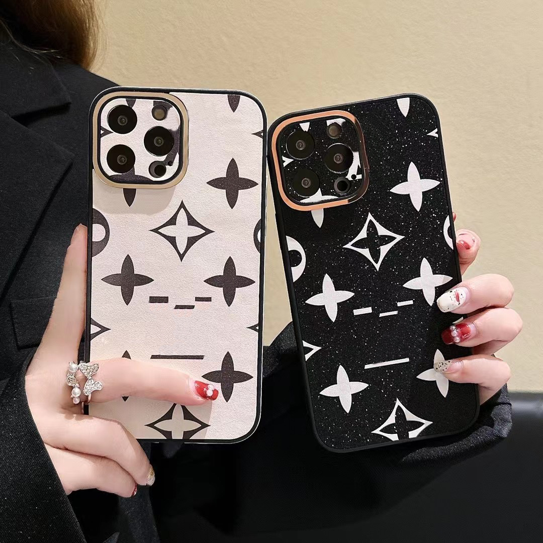 

Beautiful LU iPhone Phone Cases 14 12 Pro Max Leather Luxury Designer Purse 14promax 13promax 12promax 14pro 13pro 13 12pro 11 Case with Logo Box Drop Shipping BD, #3