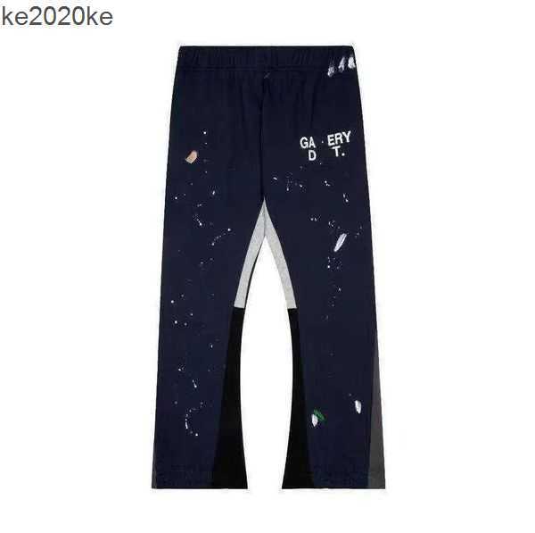 

Jeans Pants Galleries Sweatpants Dept Speckled Letter Print Men' Women' Couple Loose Versatile Casual Straight Graffiti Orange Gray XMTM, 20