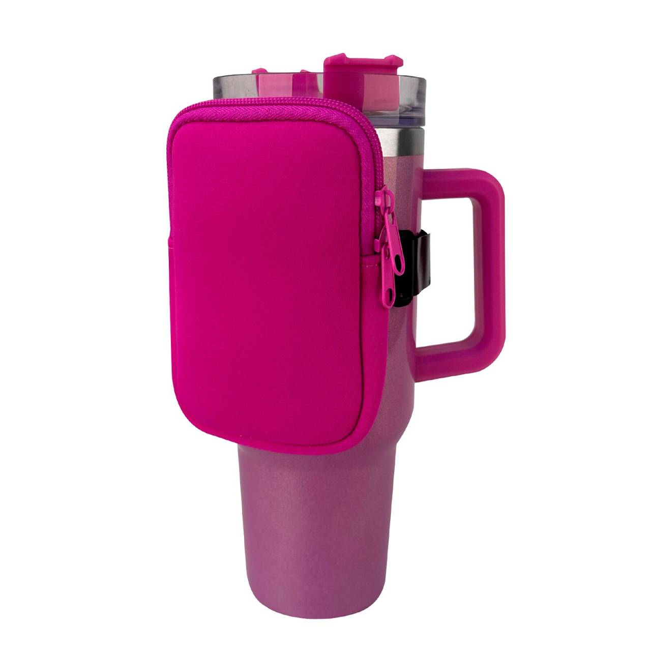 

Neoprene Tumbler Pouch Multi Colors Gym Arm Bag Elastic Adjustable Bottle Bag DOM2256, Solid