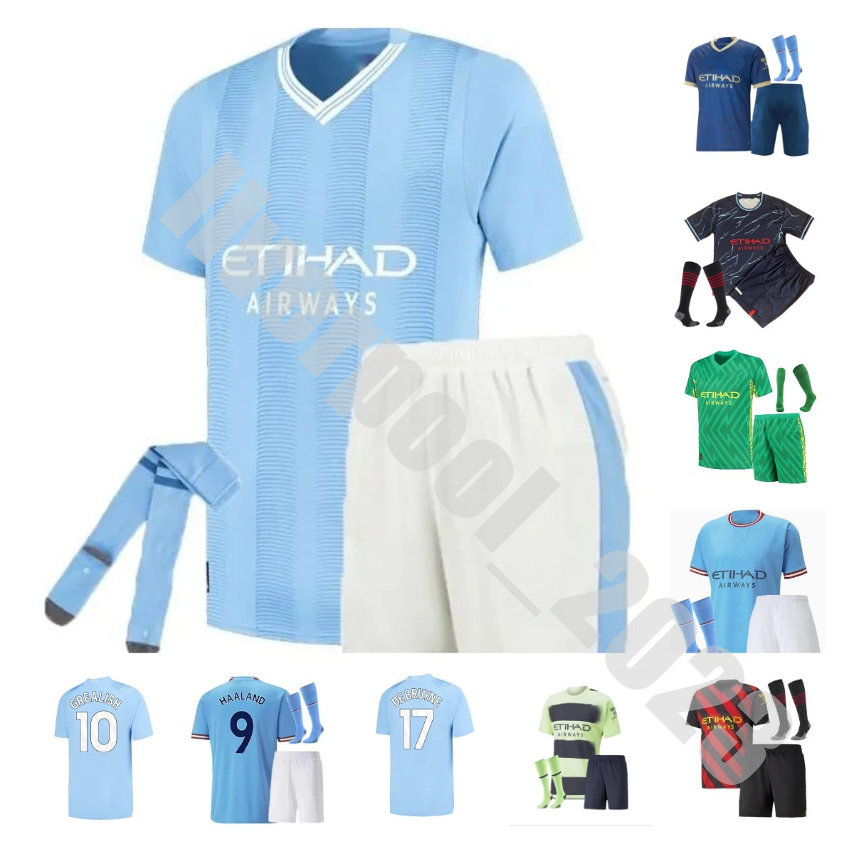 

HAALAND soccer jerseys 23 24 DE BRUYNE MANS CITIES GREALISH STERLING G. JESUS FERRAN MAHREZ MANCHESTERS foden 2023 2024 football shirt PHILLIPS Ruben uniform men kids, Adult 22