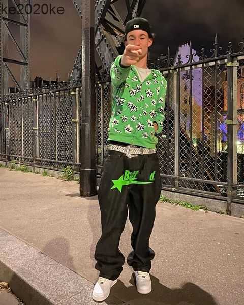 

ans university Y2k Badfriend Hip Hop Letter Printed Black Pants Men Women Fashion Casual Rock Wide Foot Baggy Trouser Streetwear 230320 M4DU, 11