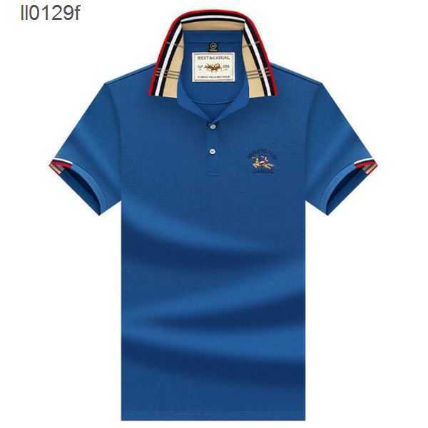 

Summer Men Polos Luxury Business Lapel Polo Shirt Casual Short Sleeve Embroidered Top Slim Fit T-shirt -4XL male tee high quality designer K7DB, Desiccant