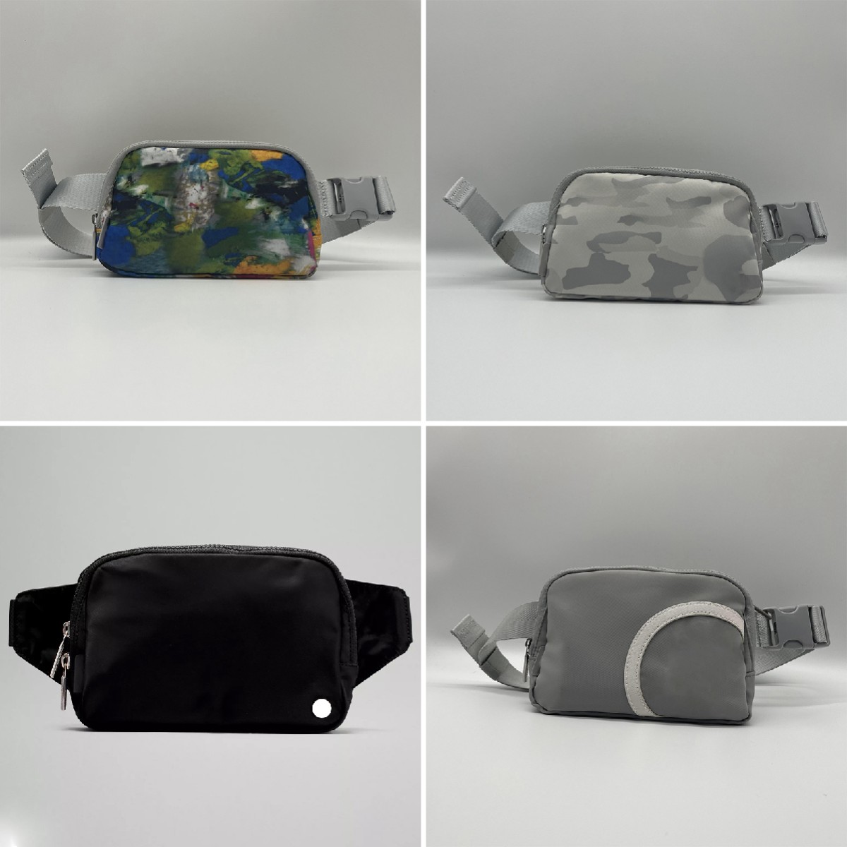 

Yoga redyo bag lu Everywhere belt bag Outdoor sport yoga waist bag women men gym elastic adjustable strap zipper fanny pack i wholesale bag super 1L-2L 20 color