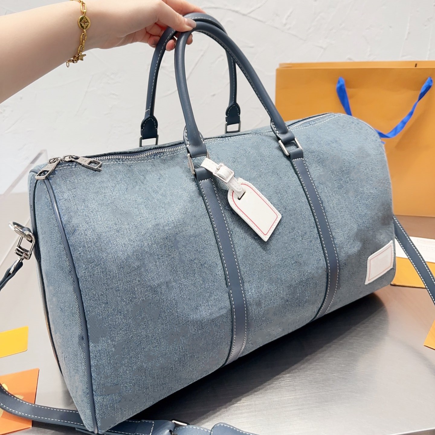 2023 duffle bag Duffel Bags luggage Travelling Bag High Women large capacity luggage bag baggage waterproof handbag Casual Travel Bags-image-868269300