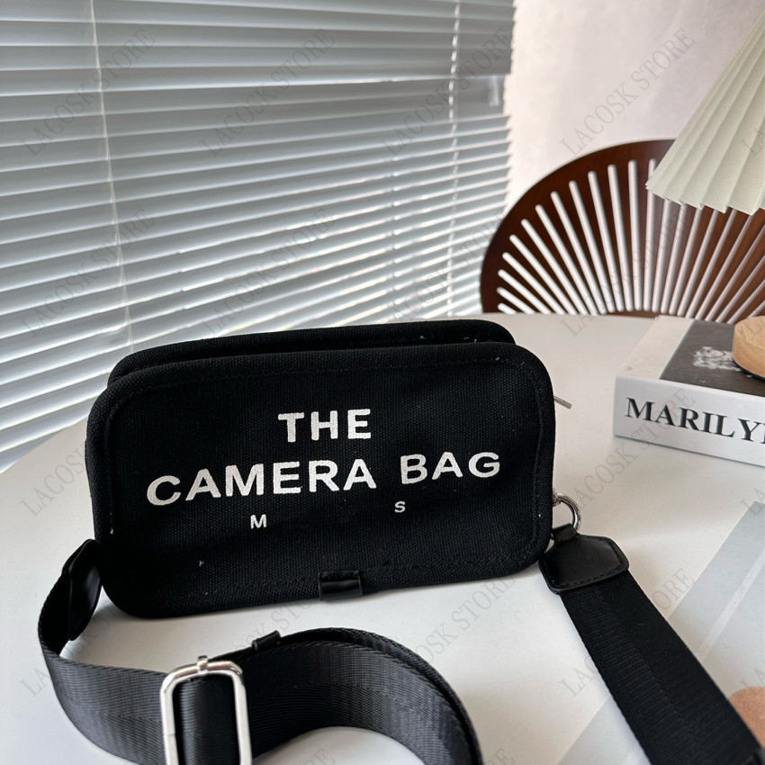 

Men Canvas Ceossbody Bag Women Designer Shoulder Bags Letter Luxury Purses Bags Fashion Summer Handbag Wide Strap with Box, No6