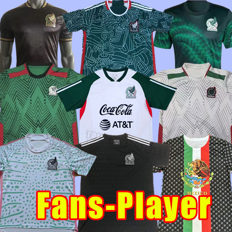 

2022 Mexico soccer jerseys H.LOZANO CHICHARITO WORLD 22 23 CUP fans player version 2023 Camisetas de futbol men kit football shirt uniform training goalkeeper 2024