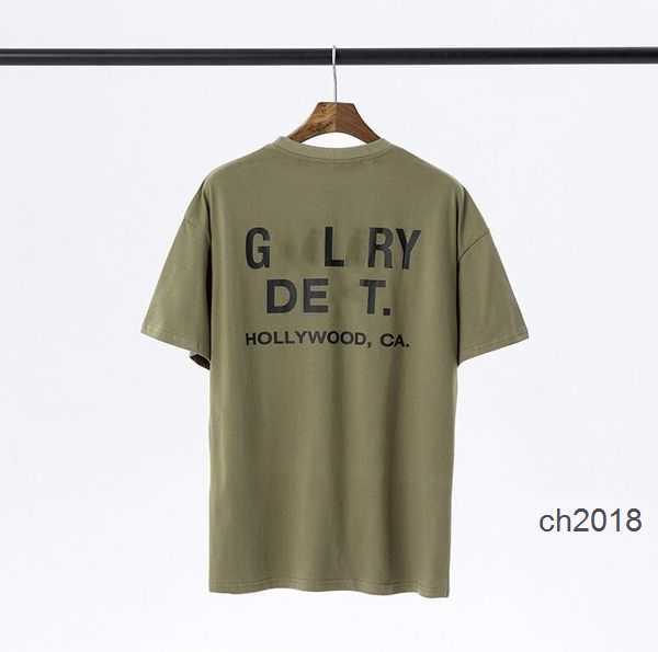 

2023 Newstyle Mens T-Shirts Tees Galleryse depts T Shirts Women Designer Galleryes cottons Tops Man  Casual Shirt Luxurys Clothing Street Clothes ZKCW, 36