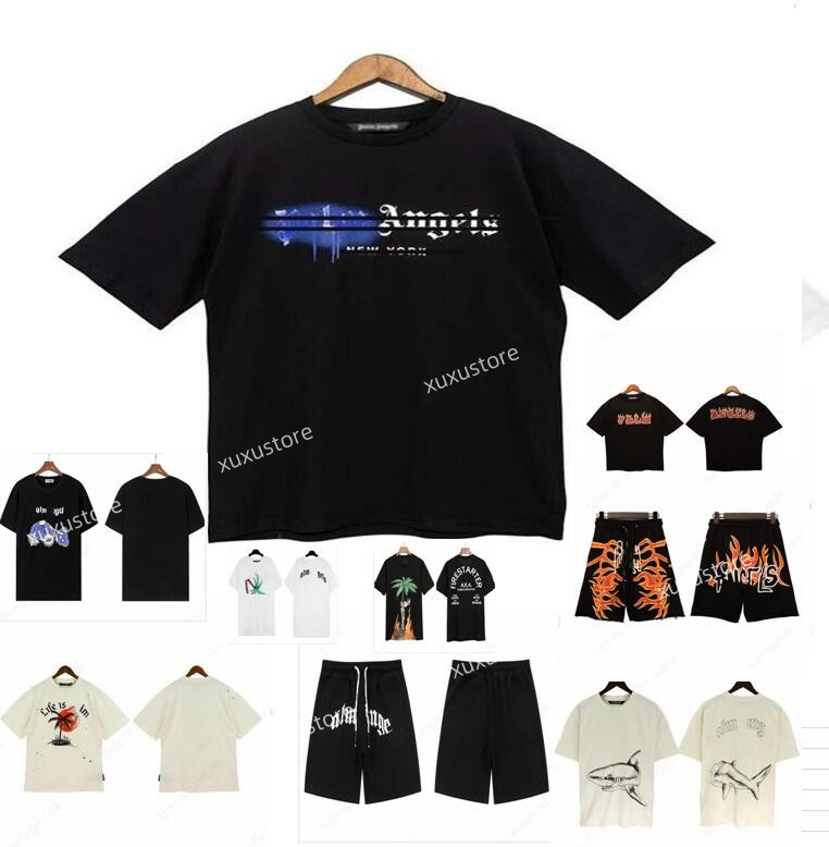 

Palm Angel Mens T Shirts Mens&Womens Designers T-shirts Tees Apparel Tops Man Casual Chest Letter Shirt Luxurys Clothing Street Shorts Sleeve Clothes Tshirts, Cu12